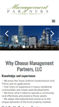 Mobile Screenshot of managementpartnerstx.com